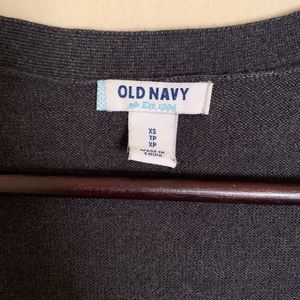Charcoal grey Old Navy cardigan